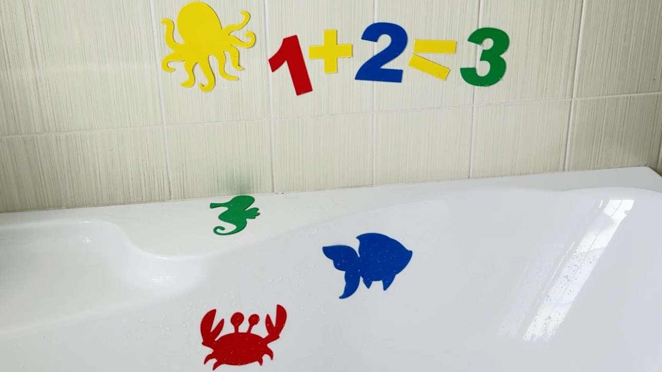 Kouzelné hračky do vany: Vyrobte dětem zvířátka a čísla, co drží na dlaždičkách 🛁🐙