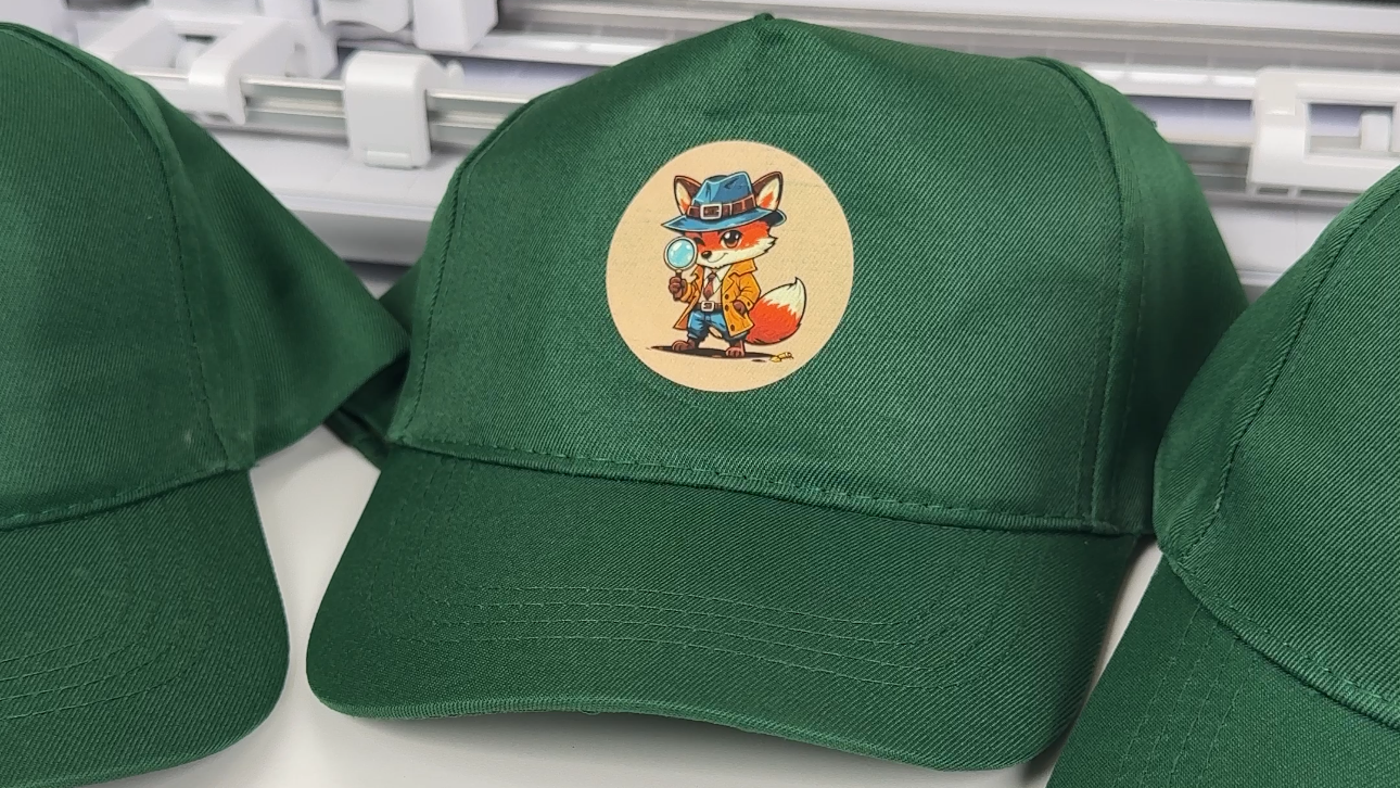 Jak vyrobit kšiltovky s potiskem na školku v přírodě 🦊🌲